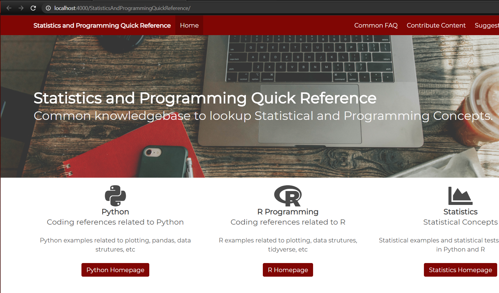 website